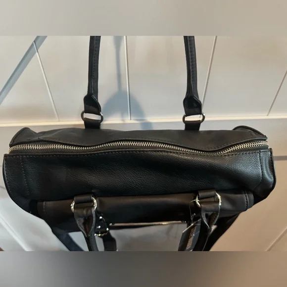 Steve Madden Black Leather Purse NWT - Picture 4 of 6